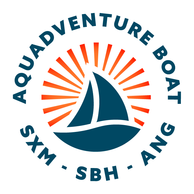 Logo Aquadventure Boat Blanc